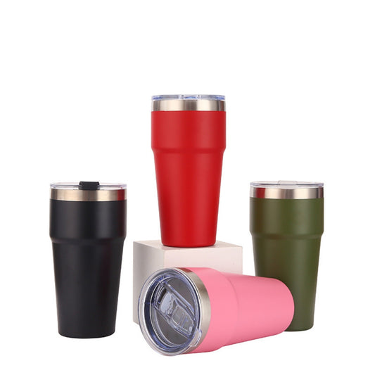 Wholesale Custom Logo 16oz Tapered Vacuum Coffee Tumbler - Product Image 4