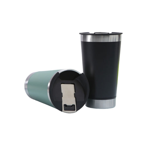 Wholesale Custom Logo 16oz Beer Tumbler with Removable Opener - Product Image 2