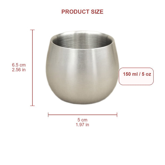 Wholesale Custom Logo 5oz Stainless Steel Tasting Cup - Product Image 2