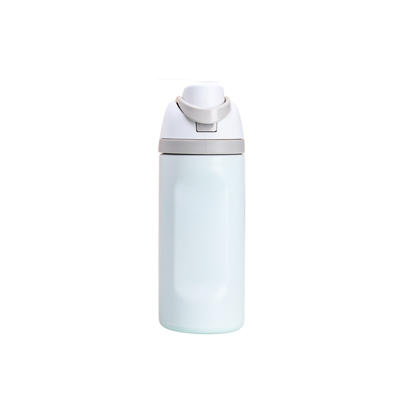 Wholesale Custom Logo 16oz Dual-Drink Vacuum Sports Bottle - White