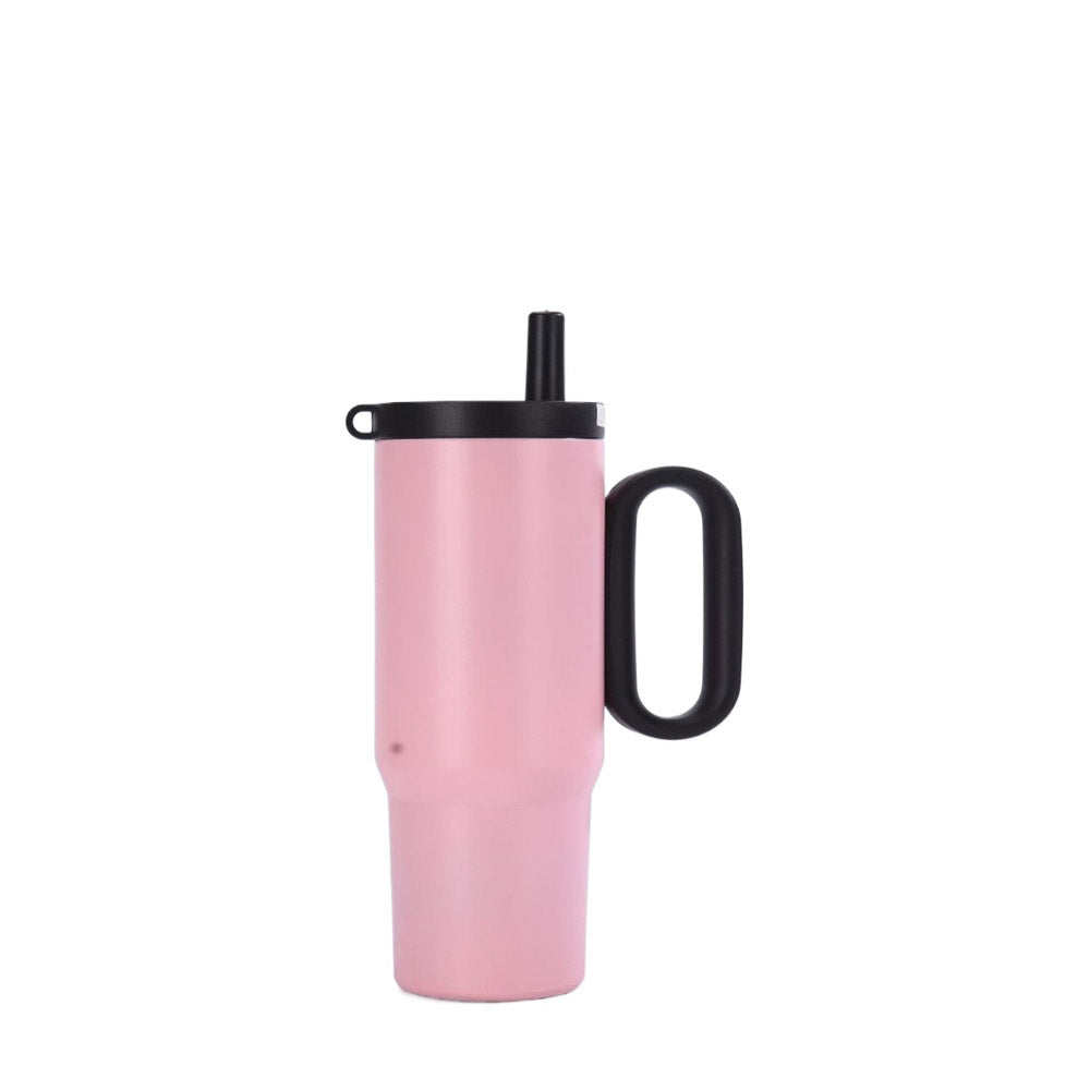 Wholesale Custom Logo 25oz Stainless Steel Handle Tumbler - pink