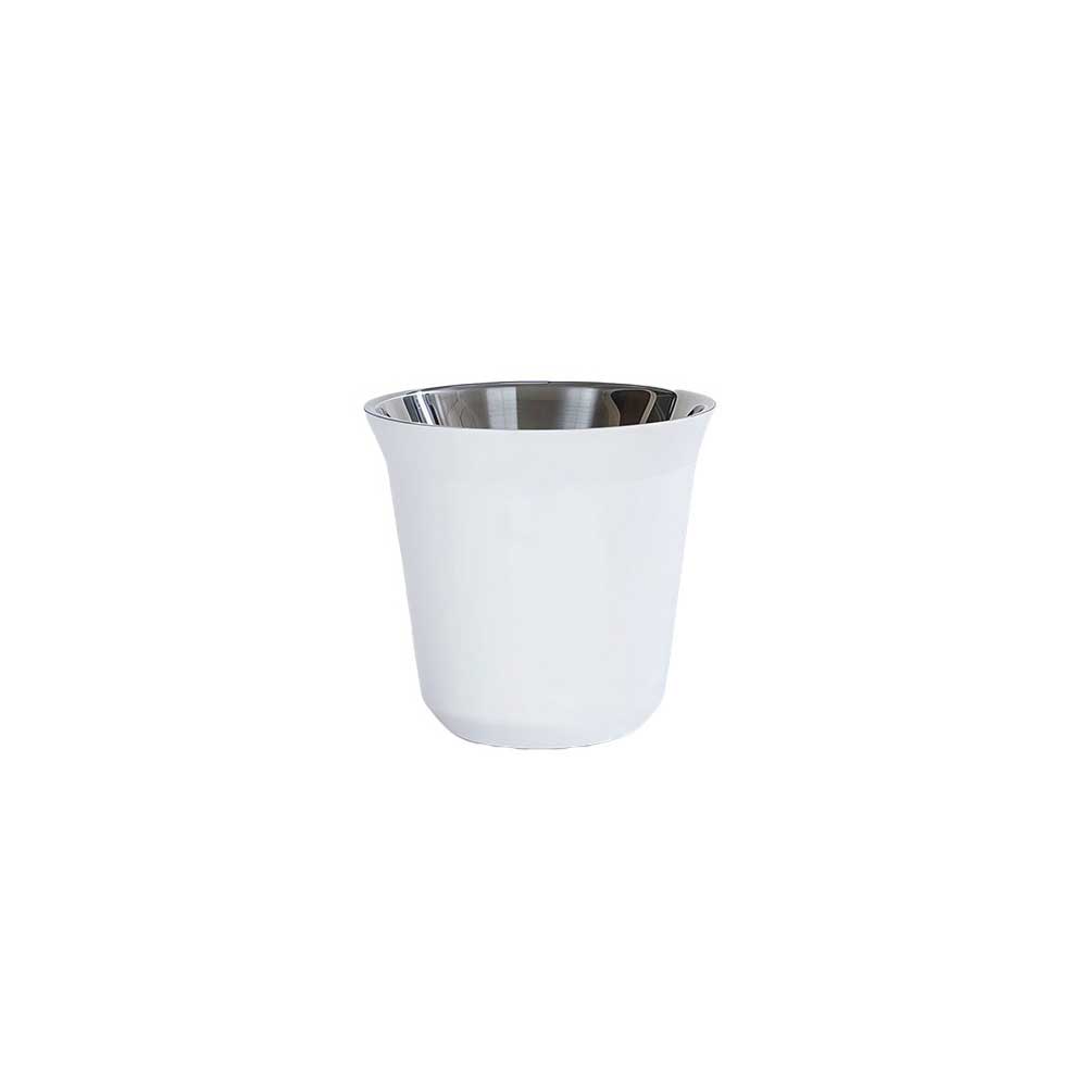 Wholesale Custom Logo 3oz Stainless Steel Double Wall Shot Glass - white