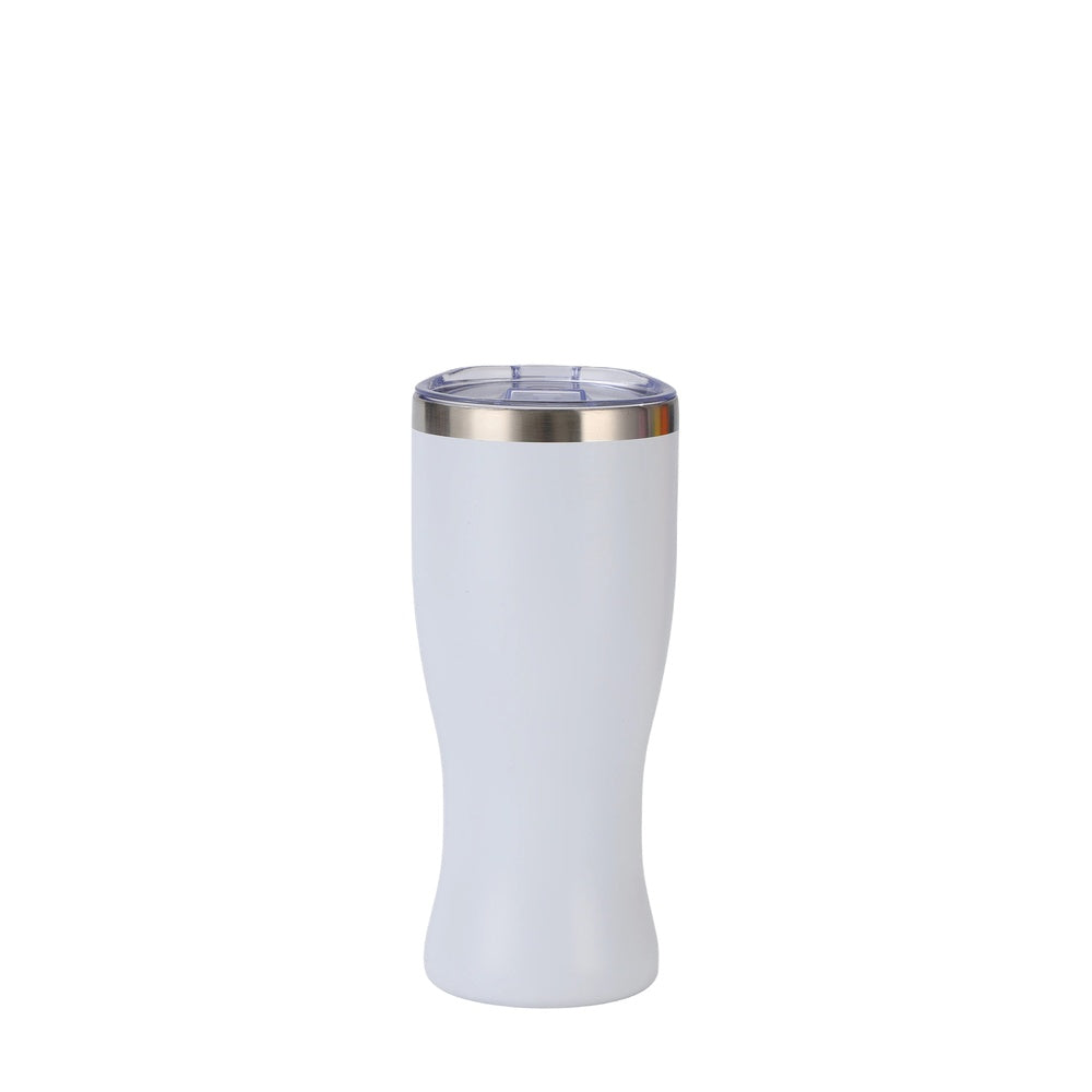 Wholesale Custom Logo 15oz Stainless Steel Travel Tumbler - white