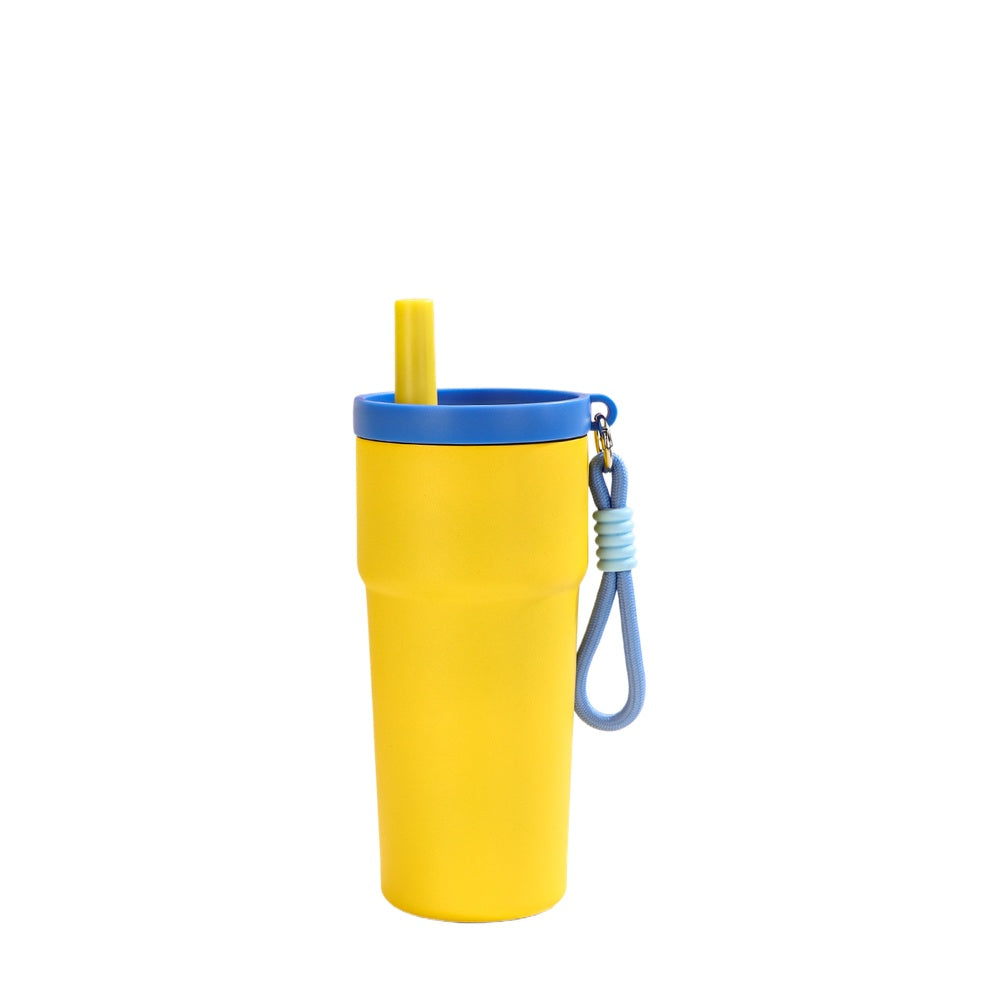 Wholesale Custom Logo 17oz Colorblock Stainless Steel Tumbler - yellow
