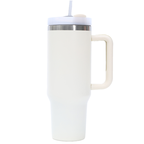Personalize 40oz Floral Name Tumbler
