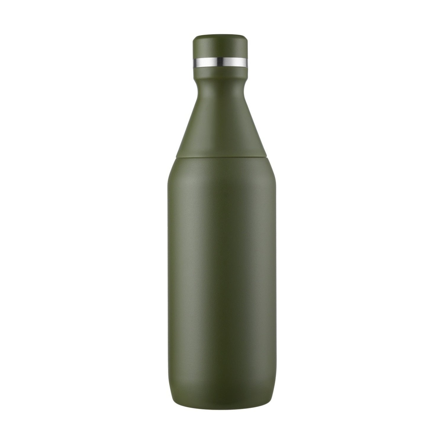 Wholesale Custom Logo 20oz Two-Piece Vacuum Sports Bottle - Army Green