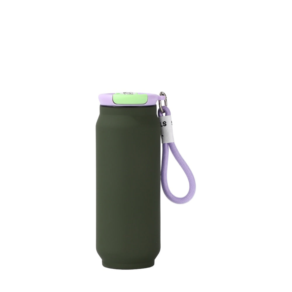 Wholesale Custom Logo 17oz Can Shape Vacuum Insulated Tumbler - Army Green