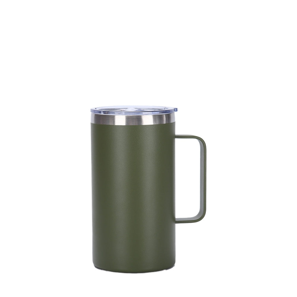 Wholesale Custom Logo 20oz Stainless Steel Insulated Travel Mug - Army Green