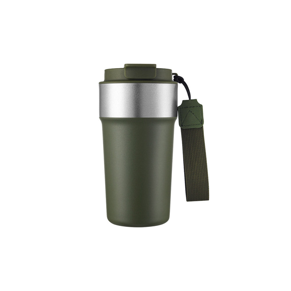 Wholesale Custom Logo 17oz Dual Spout Coffee Mug Tumbler - Army Green