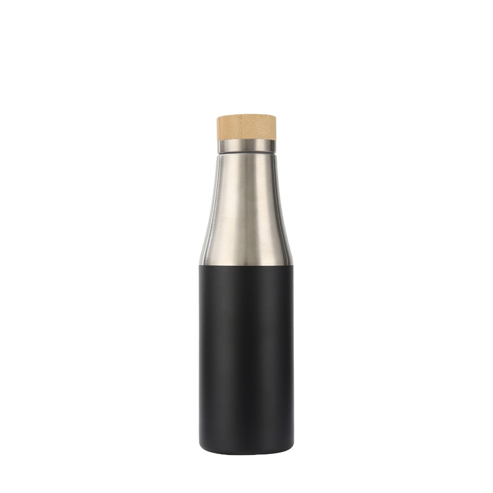Wholesale Custom Logo 17oz Cola Shape Stainless Steel Bottle - BLACK