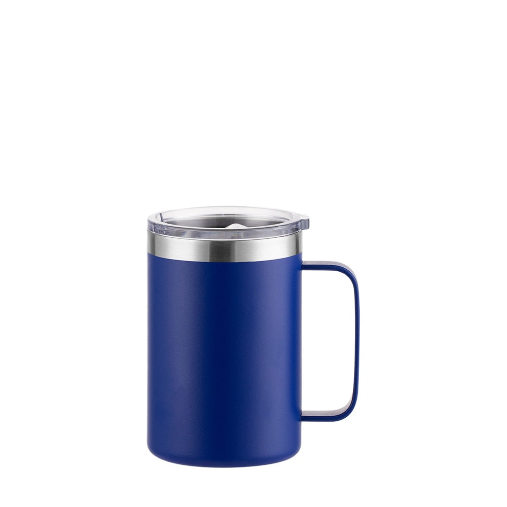 Wholesale Custom Logo 16oz Stainless Steel Insulated Coffee Mug - BLUE