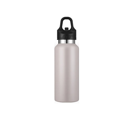 Wholesale Custom Logo 16oz Double-Wall Vacuum Tumbler with Push-Button Lid - Beige