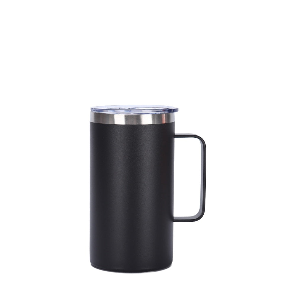 Wholesale Custom Logo 20oz Stainless Steel Insulated Travel Mug - Black