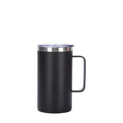 Wholesale Custom Logo 20oz Stainless Steel Insulated Travel Mug - Black
