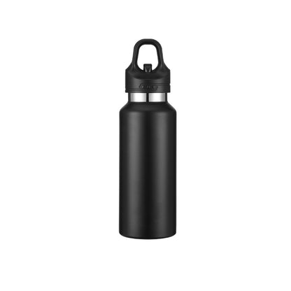 Wholesale Custom Logo 16oz Double-Wall Vacuum Tumbler with Push-Button Lid - Black