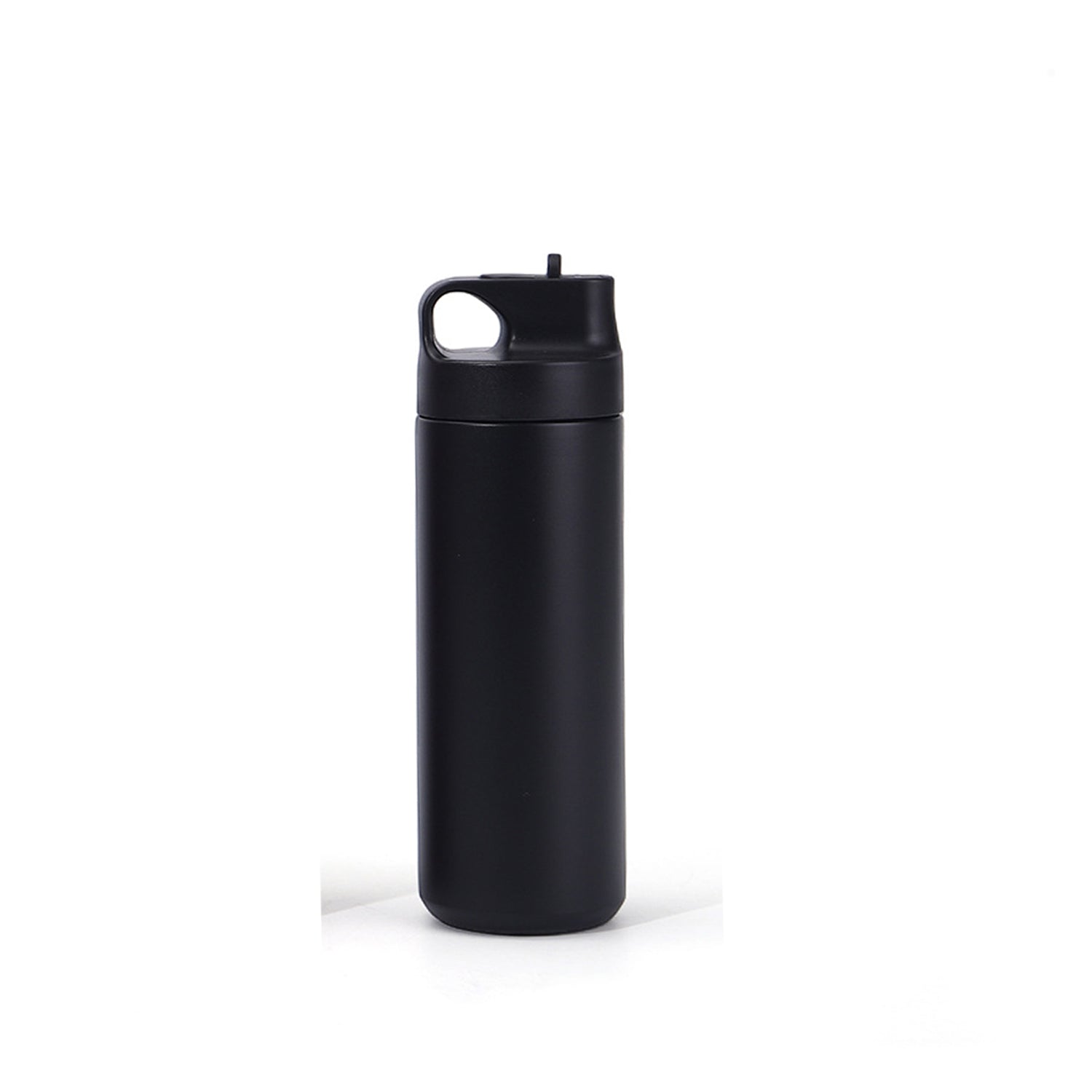 Wholesale Custom Logo 18oz Vacuum Insulated Sports Water Bottle - Black