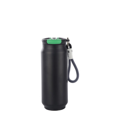 Wholesale Custom Logo 17oz Can Shape Vacuum Insulated Tumbler - Black