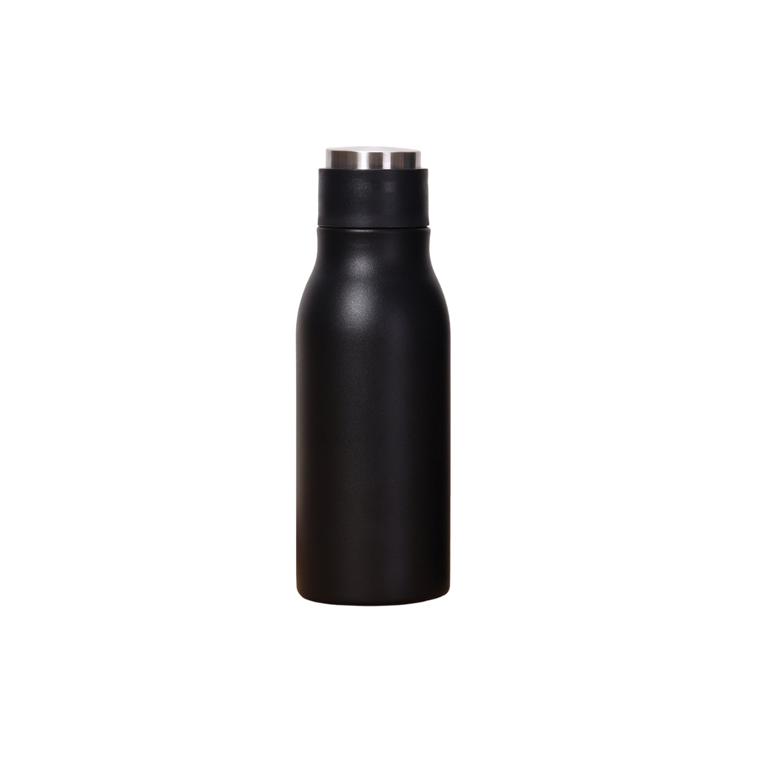 Wholesale Custom Logo 12oz Narrow Mouth Insulated Bottle - Black