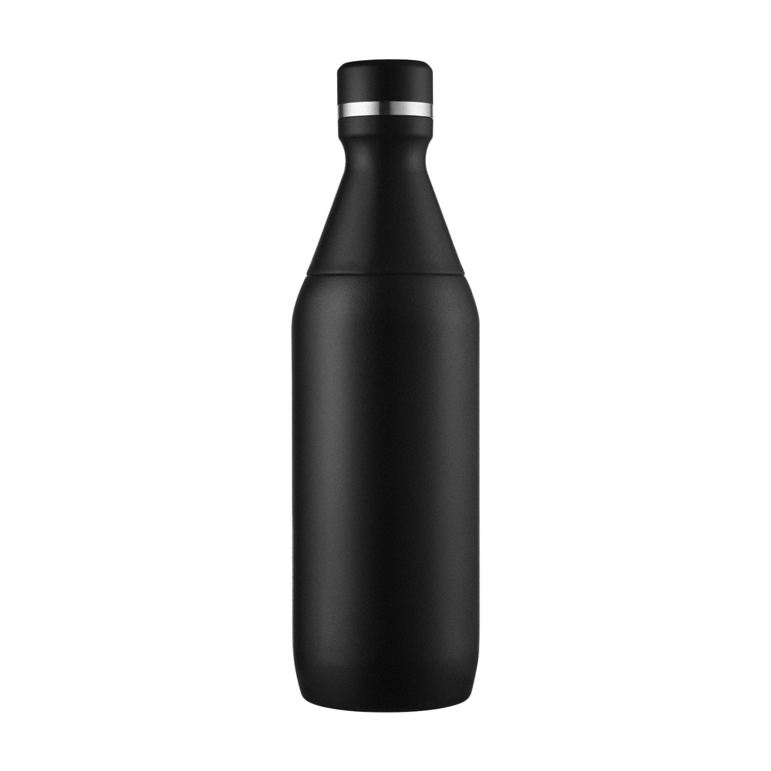 Wholesale Custom Logo 20oz Two-Piece Vacuum Sports Bottle - Black