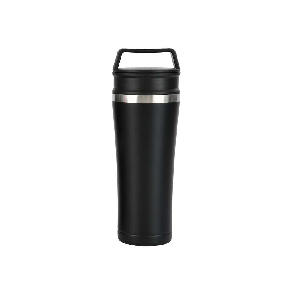 Wholesale Custom Logo 15oz Insulated Coffee Tumbler - Black
