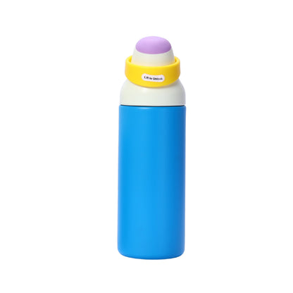 Wholesale Custom Logo 24oz Dual Spout Sports Water Bottle - Blue