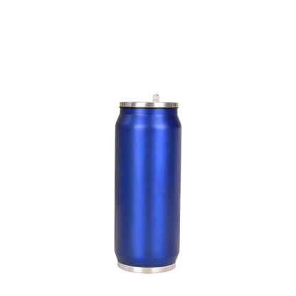 Wholesale Custom Logo 17oz Can Shaped Stainless Steel Insulated Tumbler - Blue