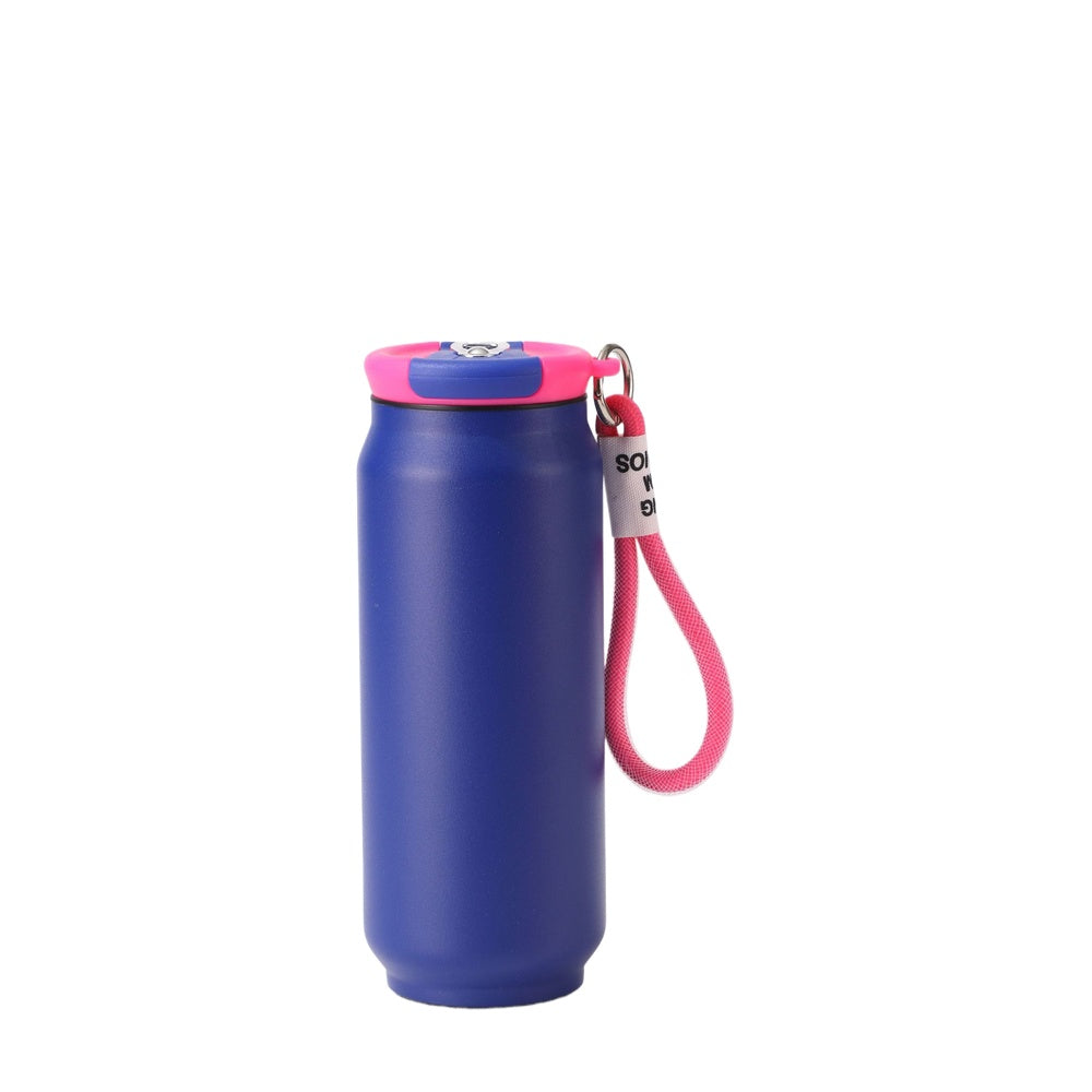 Wholesale Custom Logo 17oz Can Shape Vacuum Insulated Tumbler - Blue