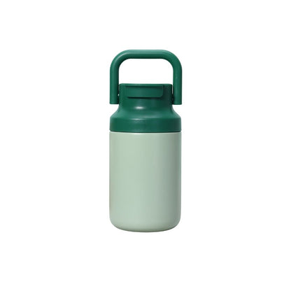 Wholesale Custom Logo 17oz Flip-Top Insulated Water Bottle with Handle - Green