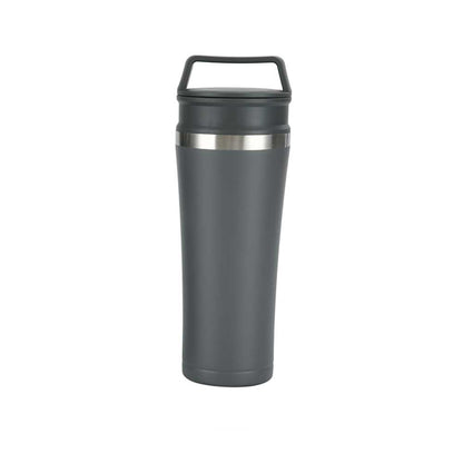 Wholesale Custom Logo 15oz Insulated Coffee Tumbler - Grey