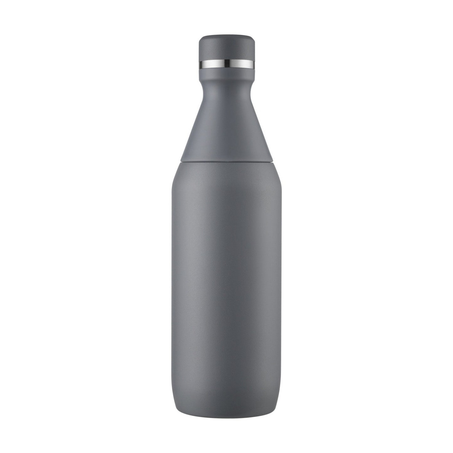 Wholesale Custom Logo 20oz Two-Piece Vacuum Sports Bottle - Grey