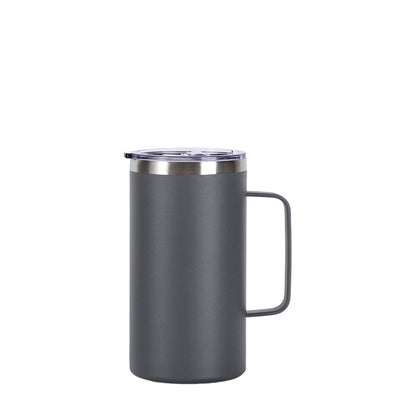 Wholesale Custom Logo 20oz Stainless Steel Insulated Travel Mug - Grey