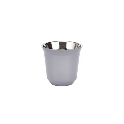 Wholesale Custom Logo 3oz Stainless Steel Double Wall Shot Glass - Grey