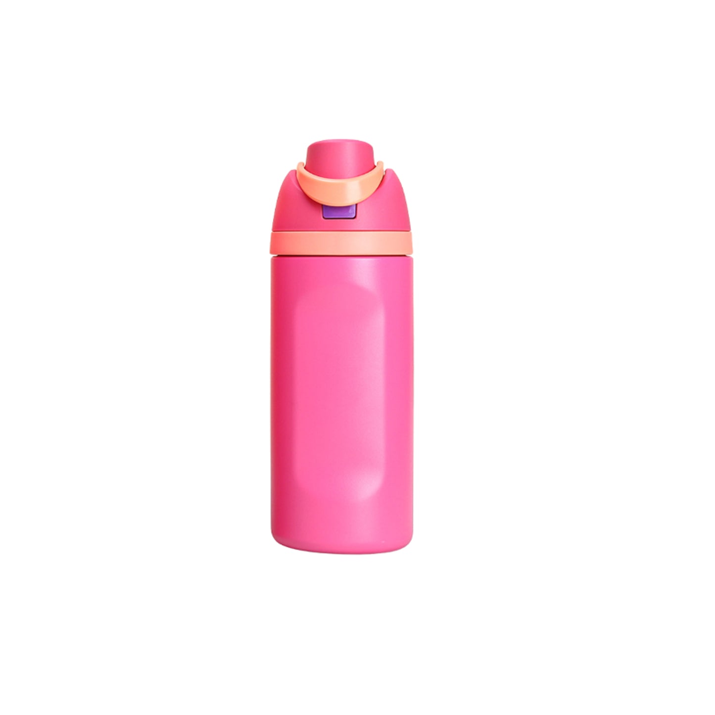 Wholesale Custom Logo 16oz Dual-Drink Vacuum Sports Bottle - Hot-Pink