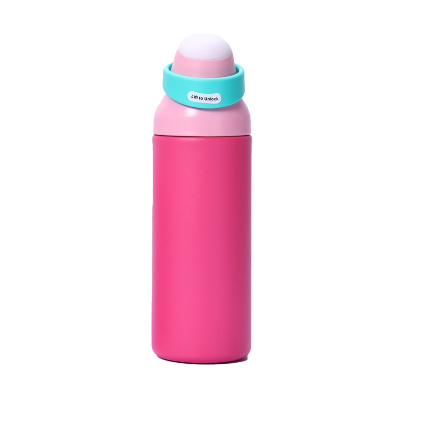 Wholesale Custom Logo 24oz Dual Spout Sports Water Bottle - Hot Pink