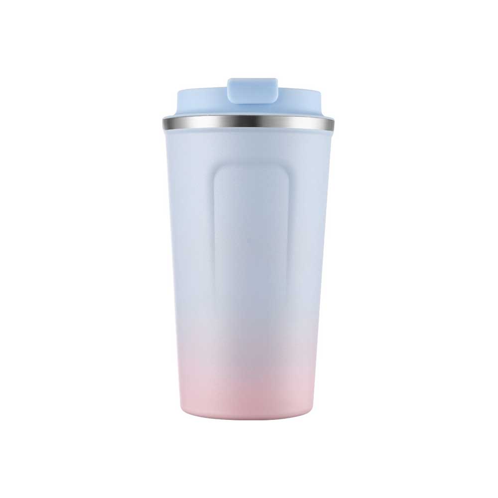 Wholesale Custom Logo 17oz Gradient Ombre Coffee Tumbler - Light-Blue