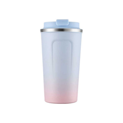 Wholesale Custom Logo 17oz Gradient Ombre Coffee Tumbler - Light-Blue
