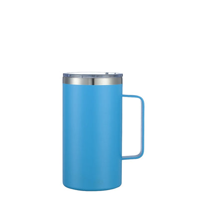 Wholesale Custom Logo 24oz Stainless Steel Travel Mug - Light Blue