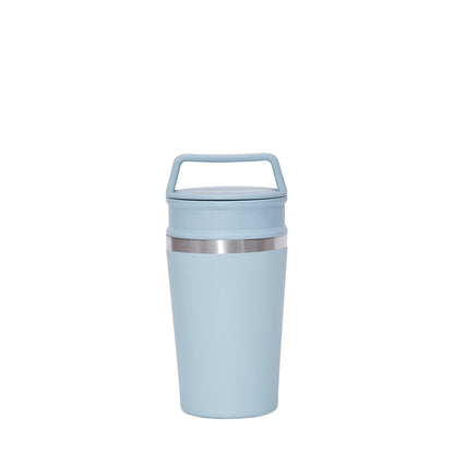 Wholesale Custom Logo 10oz Insulated Coffee Tumbler - Light Blue