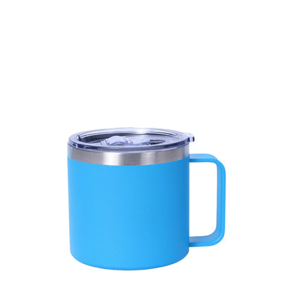 Wholesale Custom Logo 14oz Stainless Steel Insulated Coffee Mug - Light Blue