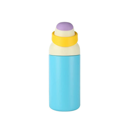 Wholesale Custom Logo 18oz Dual Spout Sports Water Bottle - Light Blue