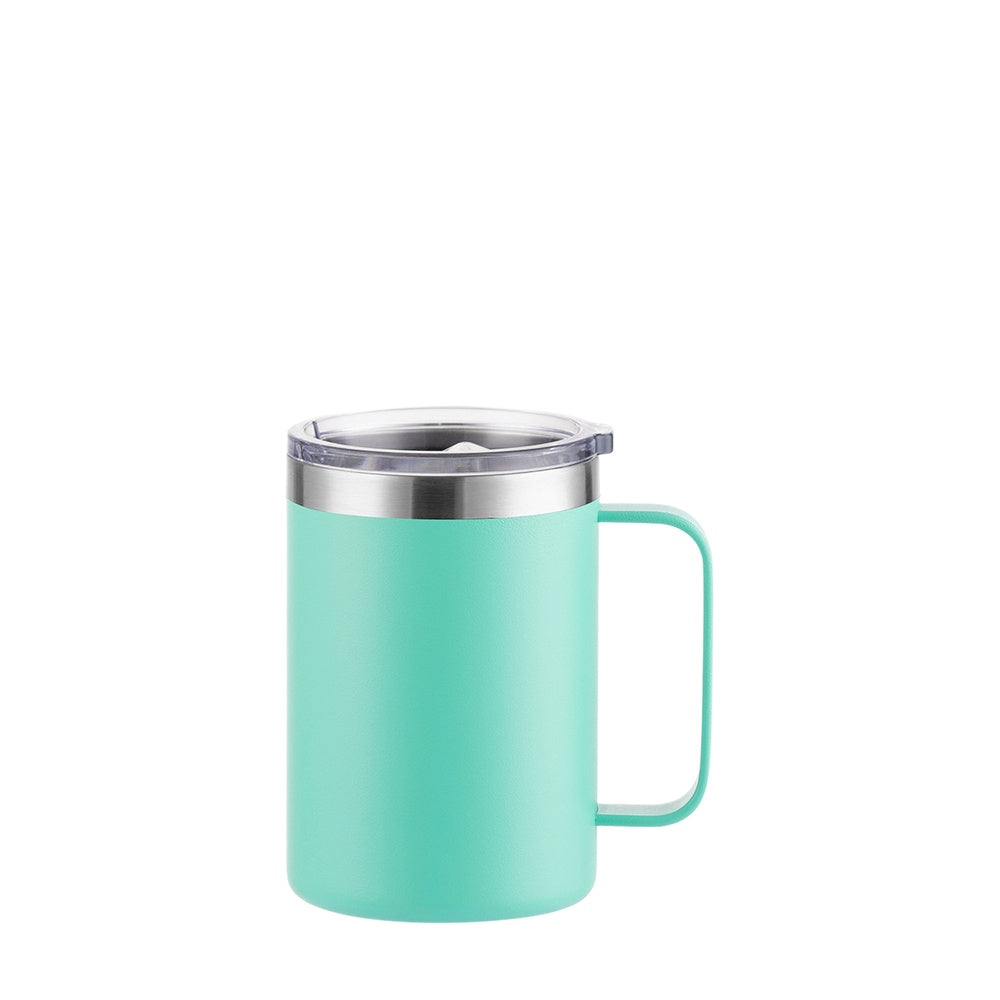 Wholesale Custom Logo 16oz Stainless Steel Insulated Coffee Mug - MINT GREEN