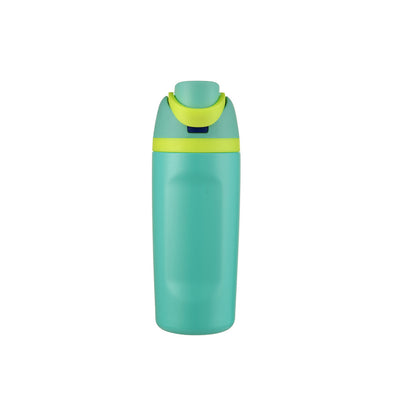 Wholesale Custom Logo 16oz Dual-Drink Vacuum Sports Bottle - Mint Green