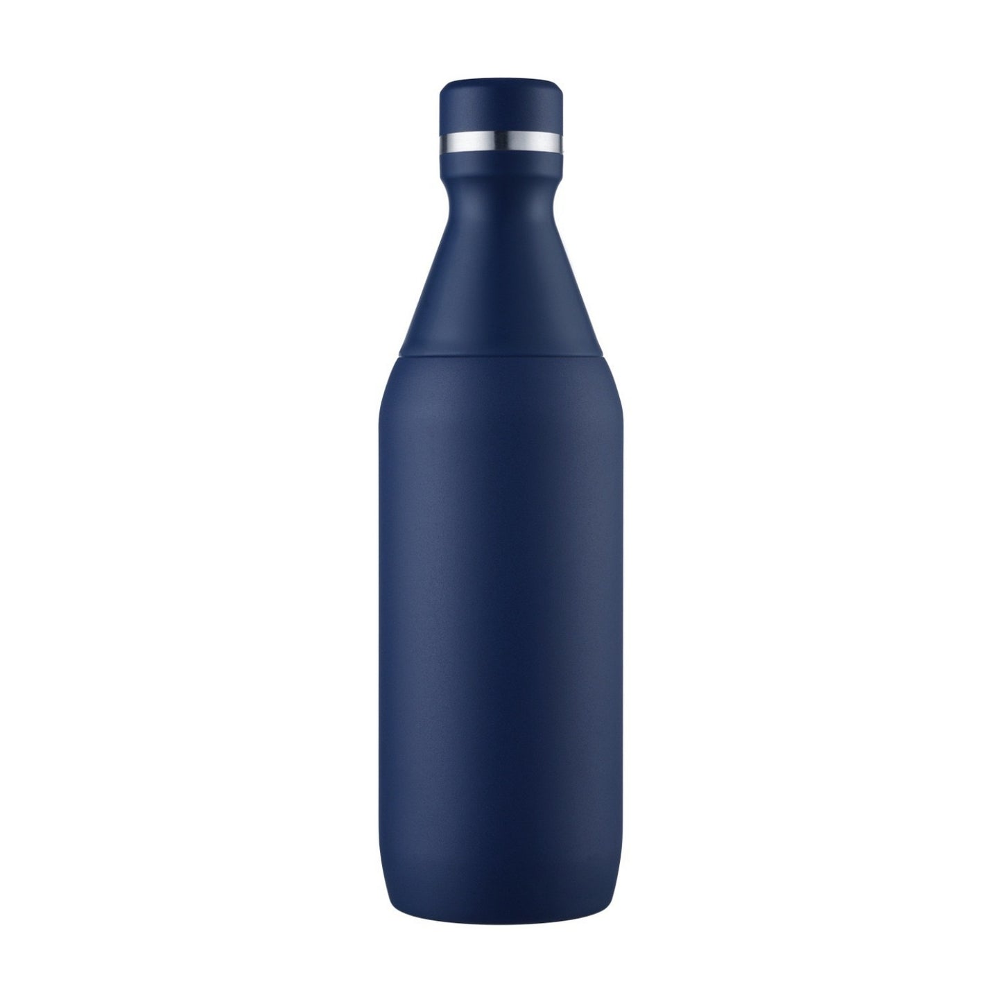 Wholesale Custom Logo 20oz Two-Piece Vacuum Sports Bottle - Navy Blue