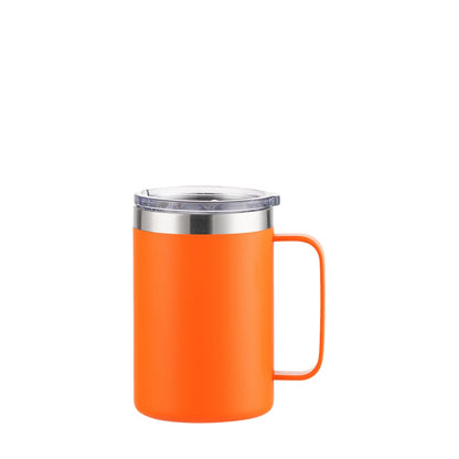Wholesale Custom Logo 16oz Stainless Steel Insulated Coffee Mug - ORANGE