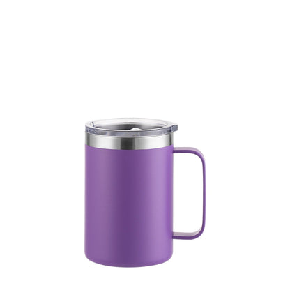 Wholesale Custom Logo 16oz Stainless Steel Insulated Coffee Mug - PURPLE