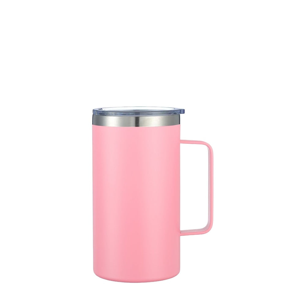 Wholesale Custom Logo 24oz Stainless Steel Travel Mug - Pink