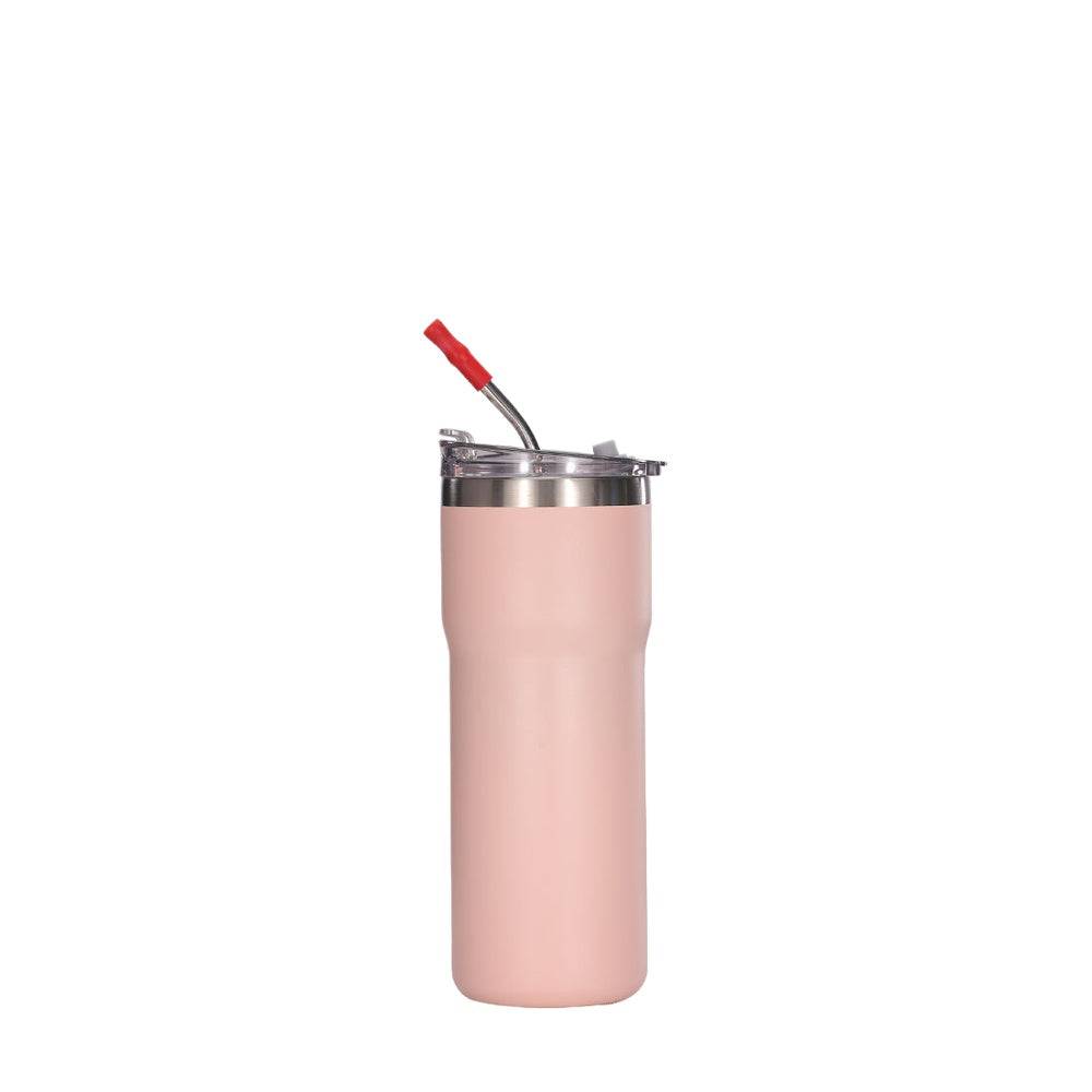Wholesale Custom Logo 20oz Skinny Stainless Steel Tumbler - Pink