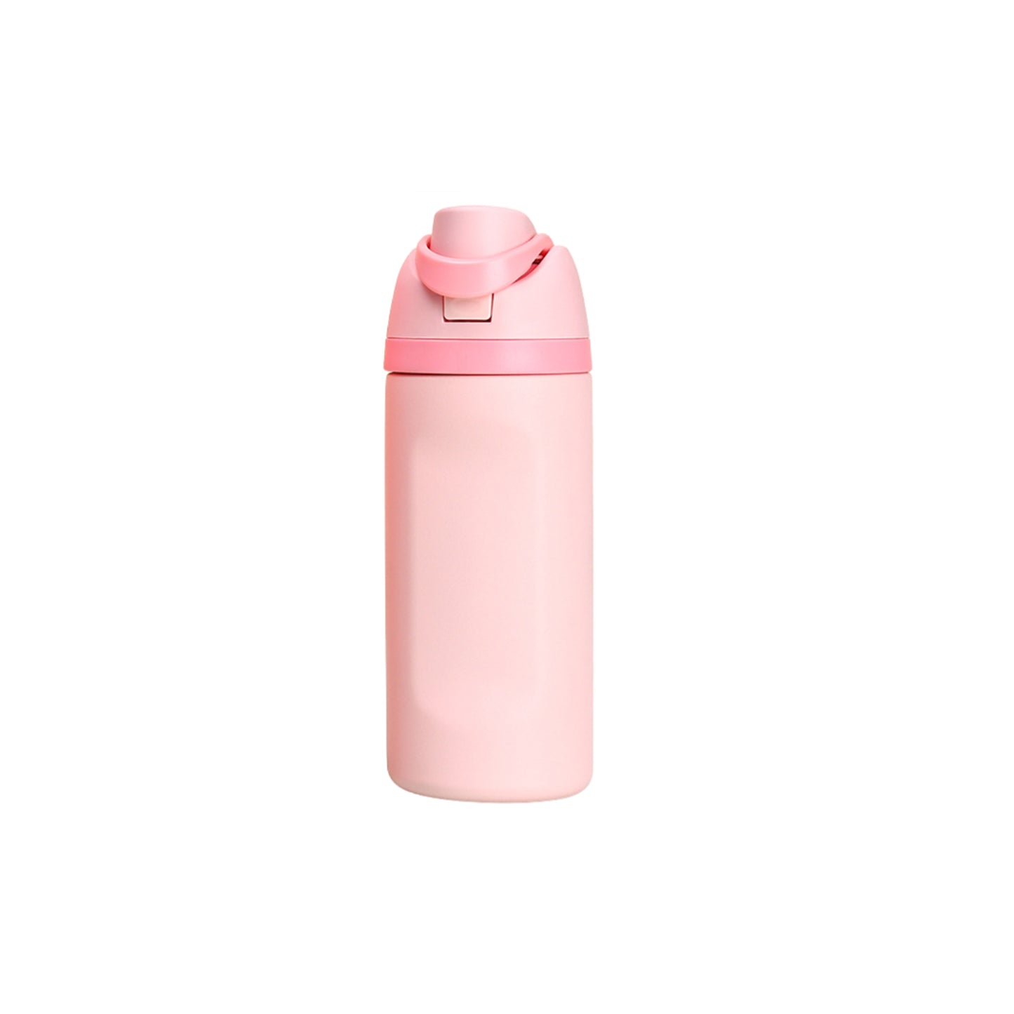 Wholesale Custom Logo 16oz Dual-Drink Vacuum Sports Bottle - Pink