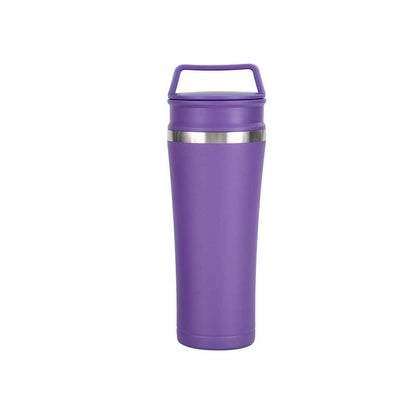 Wholesale Custom Logo 15oz Insulated Coffee Tumbler - Purple