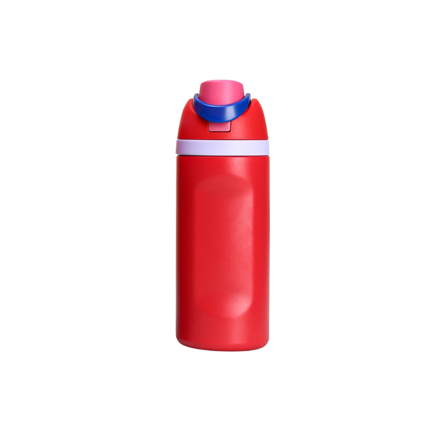 Wholesale Custom Logo 16oz Dual-Drink Vacuum Sports Bottle - Red